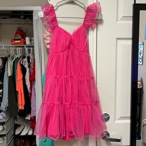 Pink dry goods dress size small